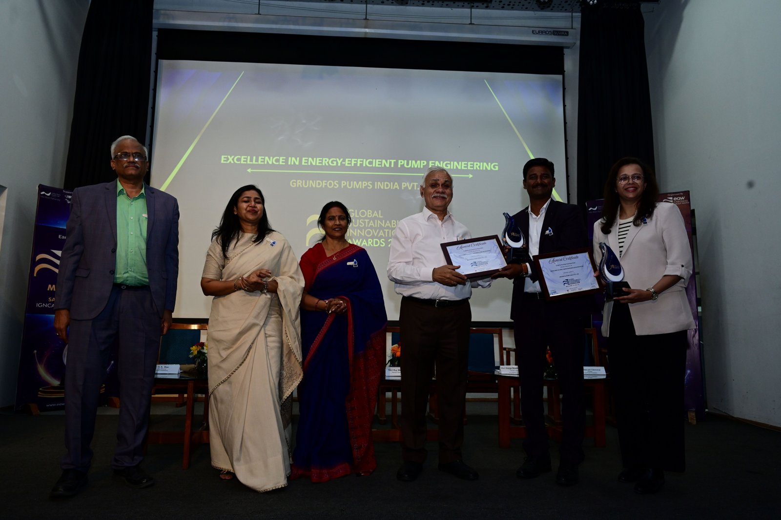 Grundfos Pumps India Pvt. Ltd. EXCELLENCE IN ZERO LIQUID DISCHARGE (ZLD) INITIATIVE &  EXCELLENCE IN ENERGY-EFFICIENT PUMP ENGINEERING